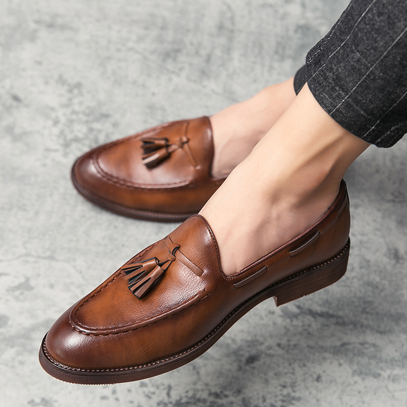 Office High Tech - New High Quality Pointed Casual Leather