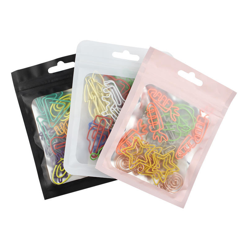 Office Desk Tech Accessories - 30 PCS Kawaii Paper Clips Bookmark