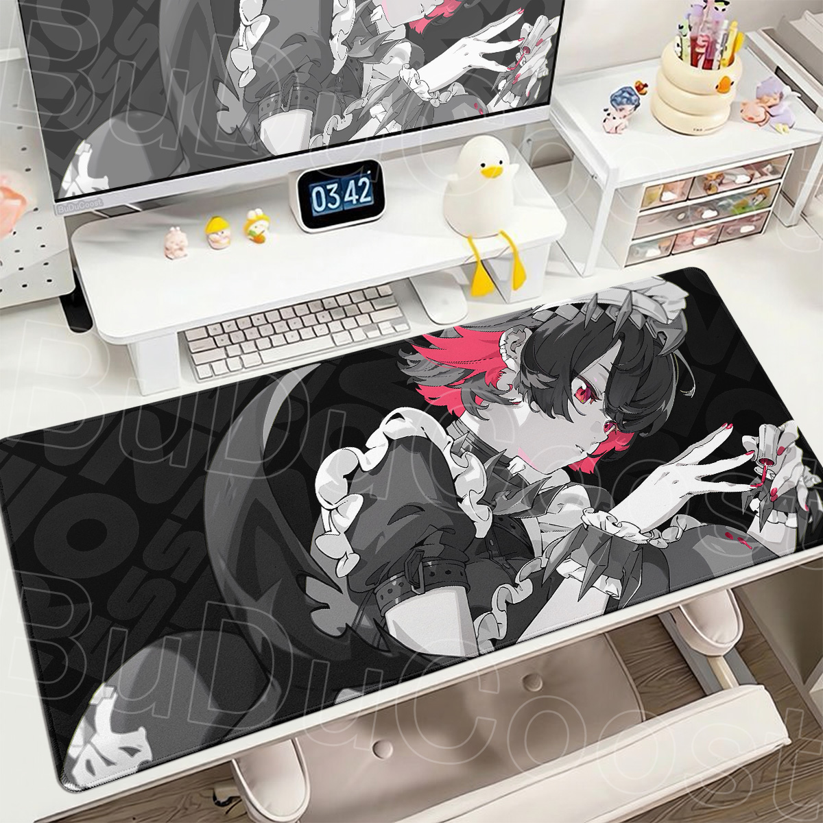 Office Desk Tech Accessories - Mouse Mat Zenless Zone Zero Ellen