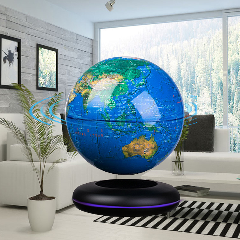 Office High Tech - Magnetic Levitation Globe 8 Inch Floating