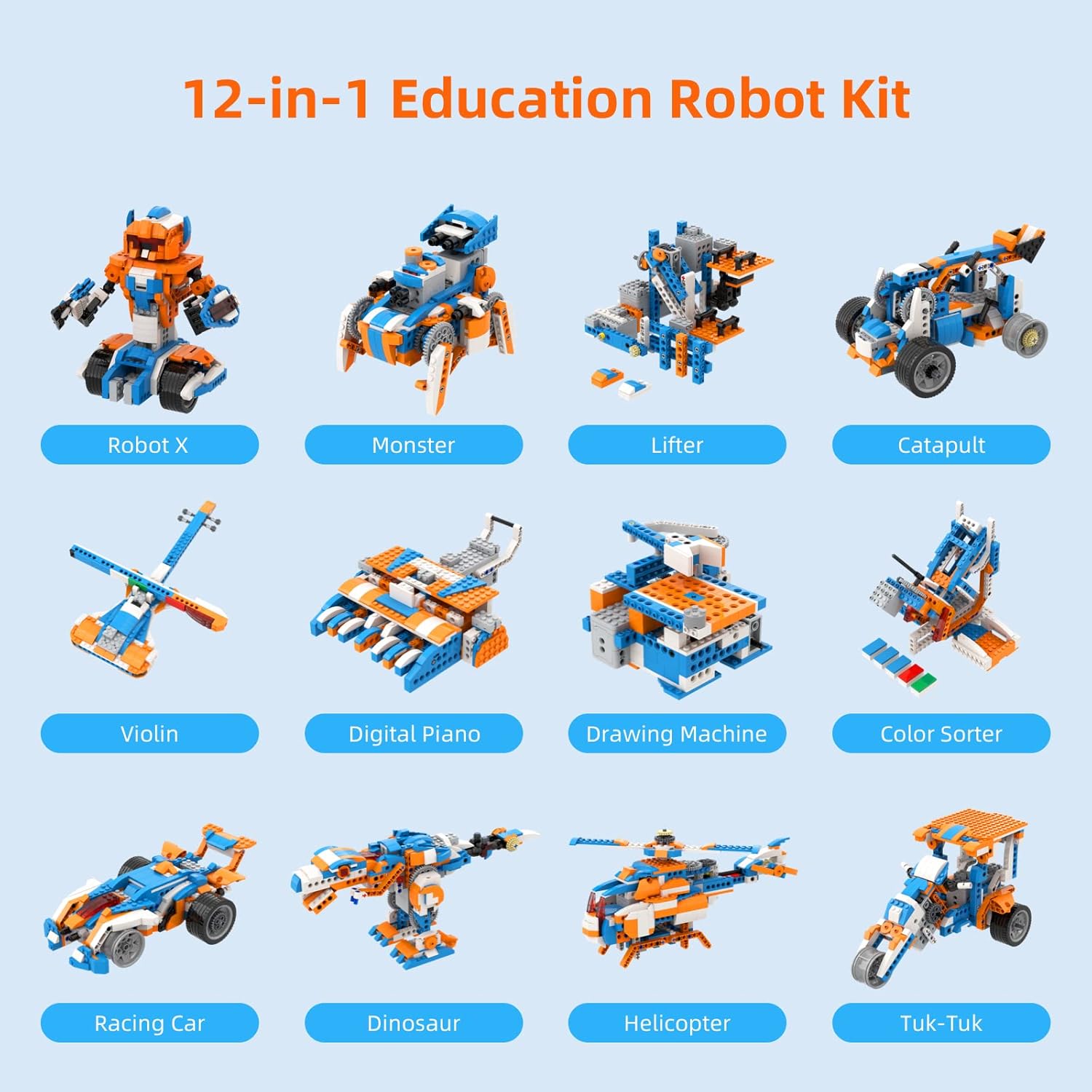 Modern STEM Robot Building Kit - огляд і ціна Tech Office Building
