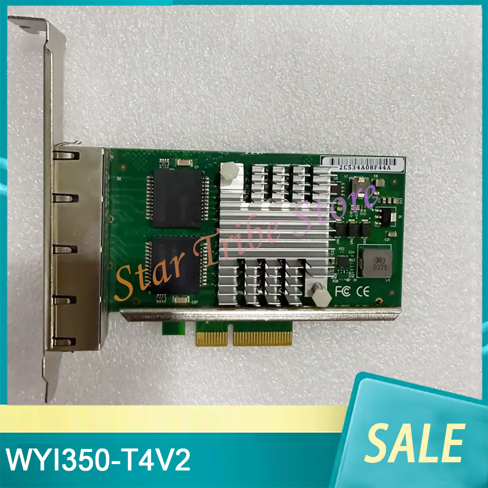 WYI350-T4V2 PCI-E X4 Server 4  - огляд і ціна Gigabit Network Card
