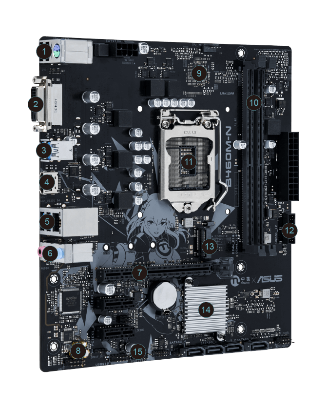 ASUS B460M-N Motherboard Intel - огляд і ціна Intel Cpu Core I5