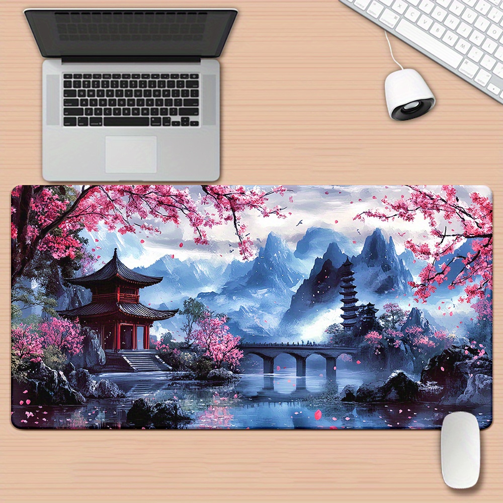 Cherry Blossom Ink Painting La - огляд і ціна Office Desk Tech Accessories