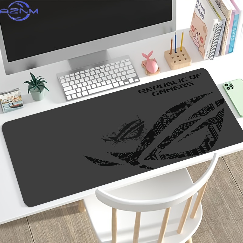 1pc Large Gaming Mouse Pad ROG - огляд і ціна Office Desk Tech Accessories