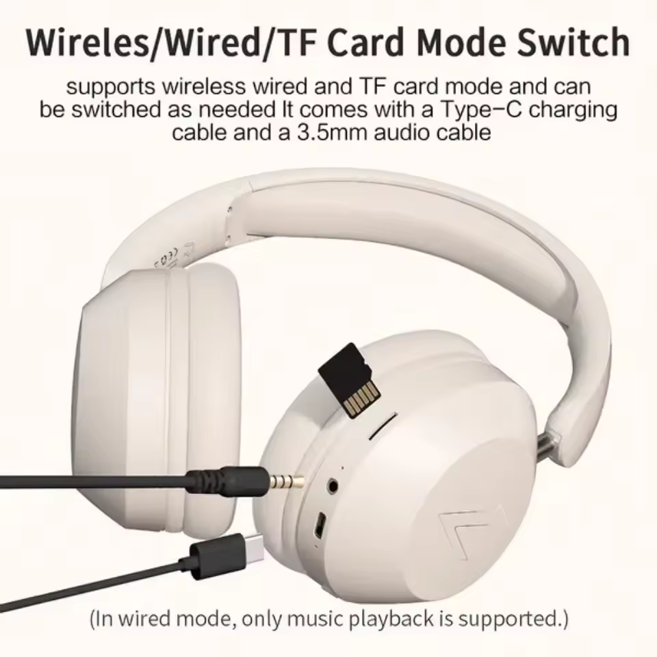 Over-ear wireless BT5.3 headph - огляд і ціна Office Tech Typing