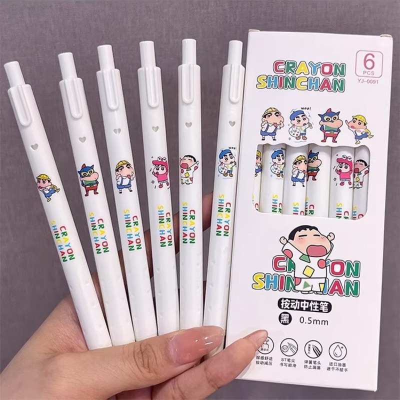 Cute Crayon Shin-chan Push Pen - огляд і ціна Office High Tech