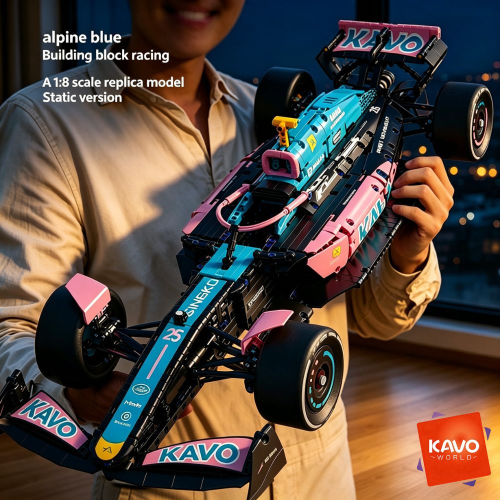 KAVOWORLD 1:8 Pink-blue Formul - огляд і ціна Tech Office Building