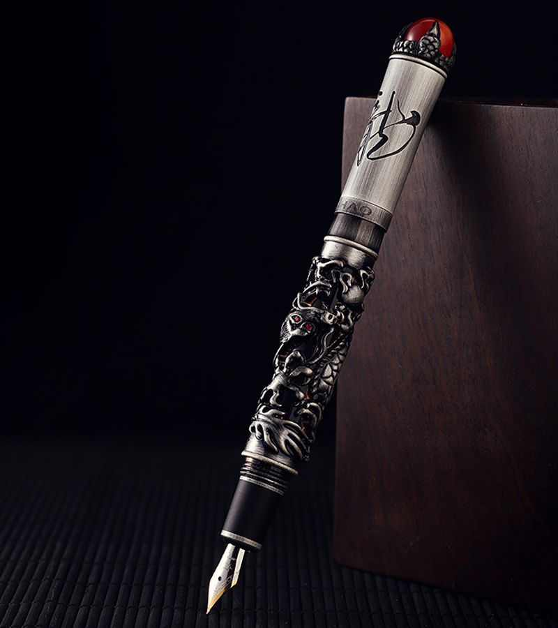 New Jinhao Dragon King Fountai - огляд і ціна Office Tech Typing