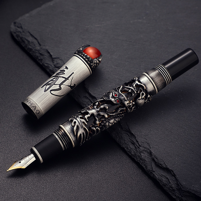 New Jinhao Dragon King Fountai - огляд і ціна Office Tech Typing