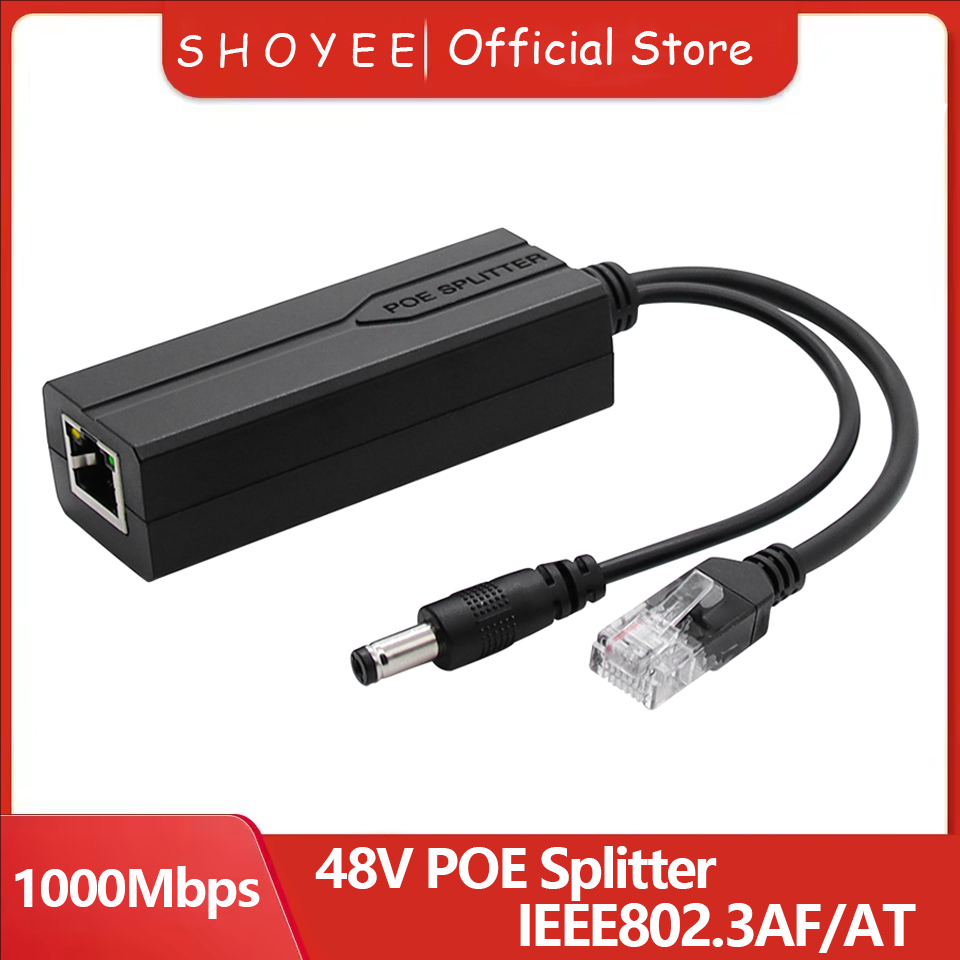 POE Splitter 48V to 12V/5V IEE - огляд і ціна Power Over Ethernet