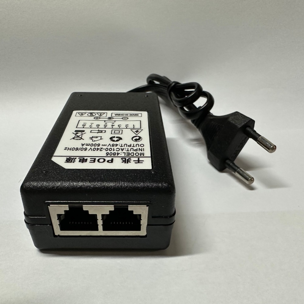 48V/12V POE injector Ethernet  - огляд і ціна Power Over Ethernet