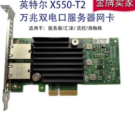 Intel X550-T2 10G dual port 10 - огляд і ціна Gigabit Network Card