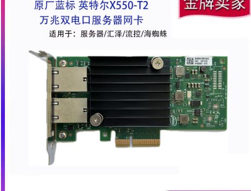 Intel X550-T2 10G dual port 10 - огляд і ціна Gigabit Network Card