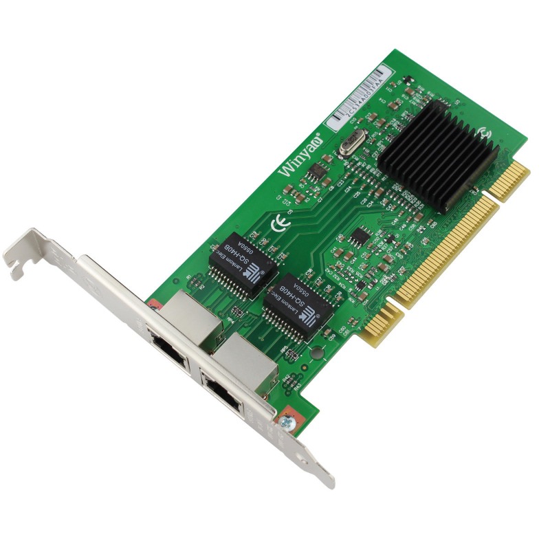 WY546T2 PCI Dual Port Gigabit  - огляд і ціна Gigabit Network Card